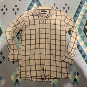US Polo Association button-up 16.5 34/35